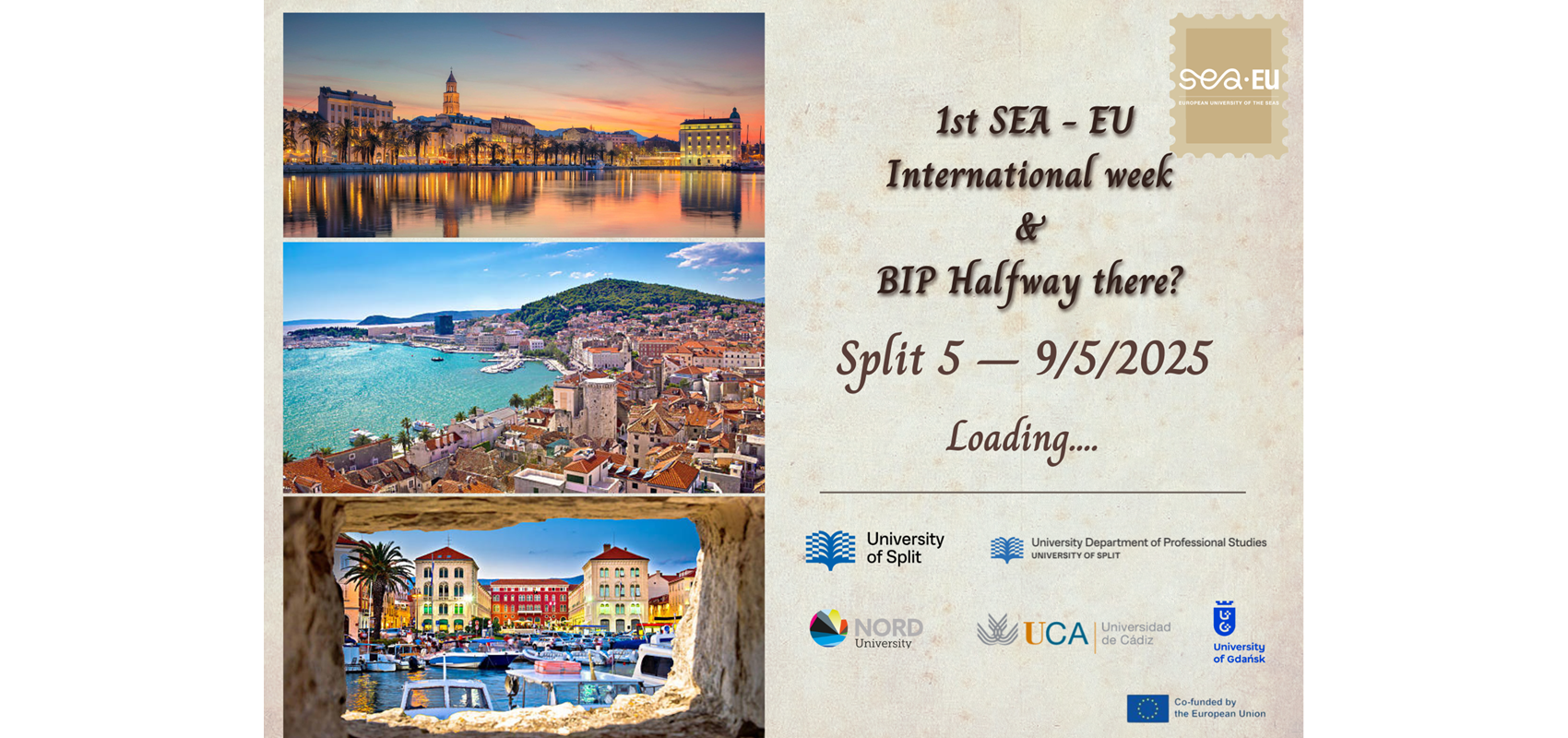 Prvi SEA EU International Week na Sveučilištu u Splitu i Erasmus+ Kombinirani intenzivni program pod nazivom Halfway there?